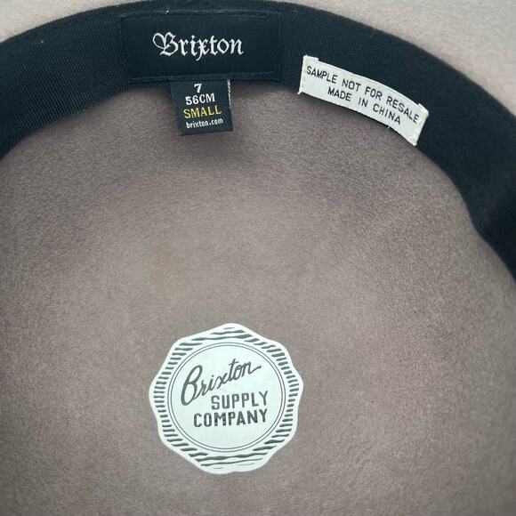 Brixton Magdalena Hat Natural 100% Wool Wide Brim Size Small - Picture 3 of 7